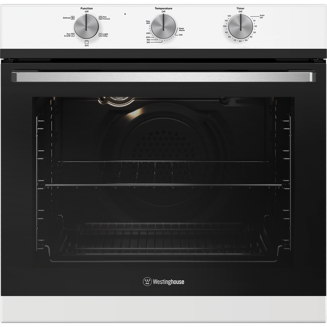 Westinghouse 60cm Electric Multi-Function 5 Oven White WVE6314WD