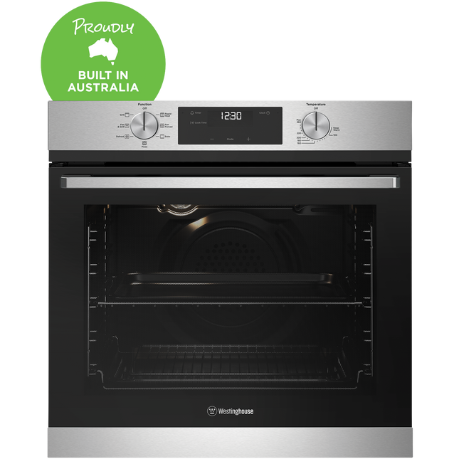 Westinghouse 60cm Electric Multi-Function 7 Oven Stainless Steel WVE6515SD