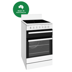 Chef 54cm Upright Electric Cooker White CFE547WB (8057763201330)