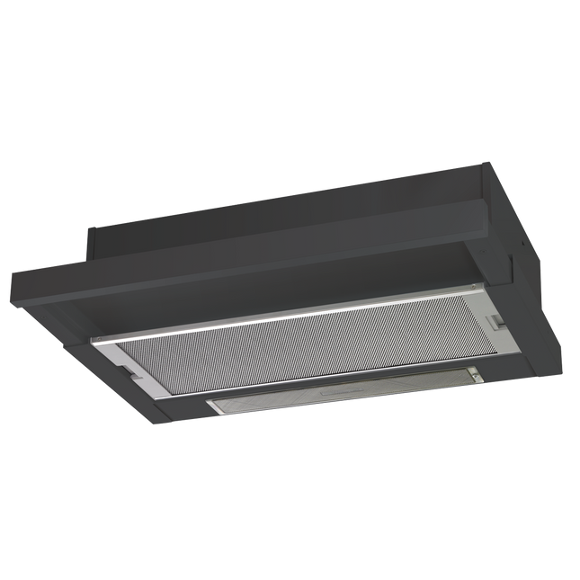 Chef 60cm Pullout Rangehood Black CRR612DB (8472404263218)