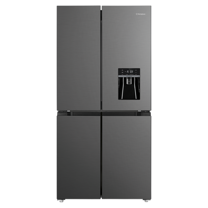 Westinghouse 492L Non-Plumbed French Door Frost Free Refrigerator Matte Black WQE4960BA (8472404951346)