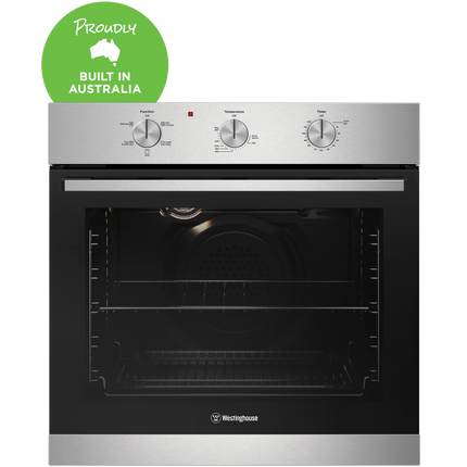 Westinghouse 60cm Electric Multi-Function 5 Oven Stainless Steel WVE6314SD