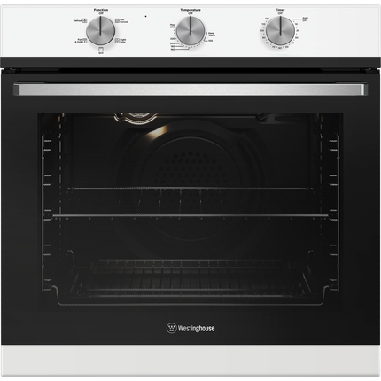 Westinghouse 60cm Electric Multi-Function 5 Oven White WVE6314WD