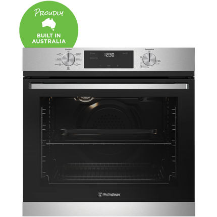Westinghouse 60cm Electric Multi-Function 7 Oven Stainless Steel WVE6515SD