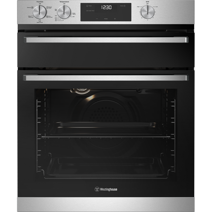 Westinghouse 60cm Multi-function 5 Oven with Separate Grill Stainless Steel  WVE6555SD