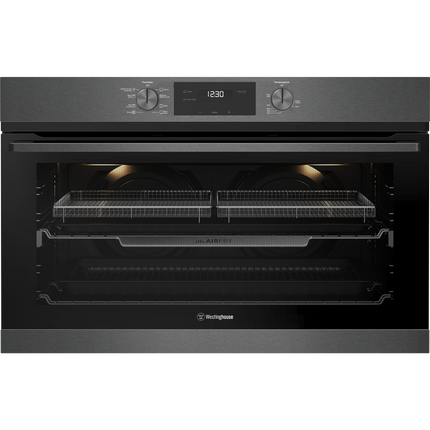 Westinghouse 90cm Multi-function 8 Oven with AirFry Dark Stainless Steel WVE9516DD