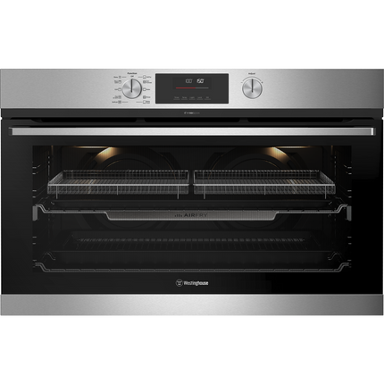 Westinghouse 90cm Multi-function 10 Pyrolytic Oven with AirFry Stainless Steel WVEP9716SD