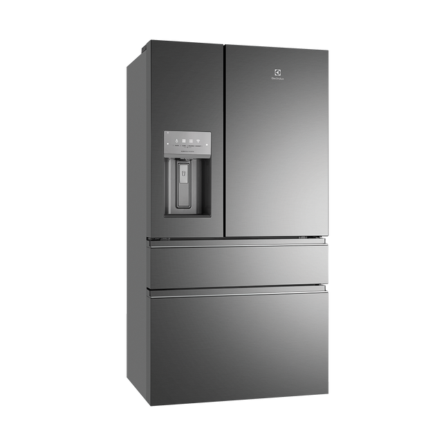 Electrolux 609L French Door Fridge with Ice & Water Dark Stainless Steel EHE6899BA (8057664569650)