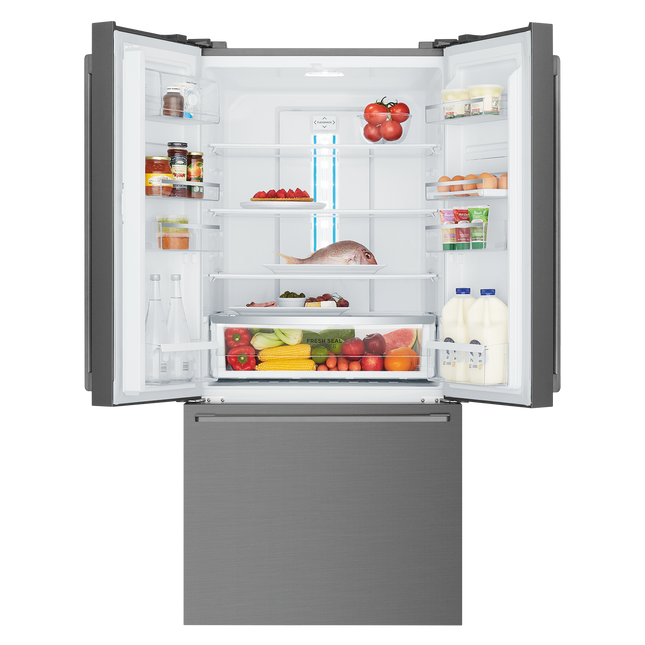Westinghouse 491L French Door Fridge Dark Stainless Steel WHE5204BC (8057665618226)