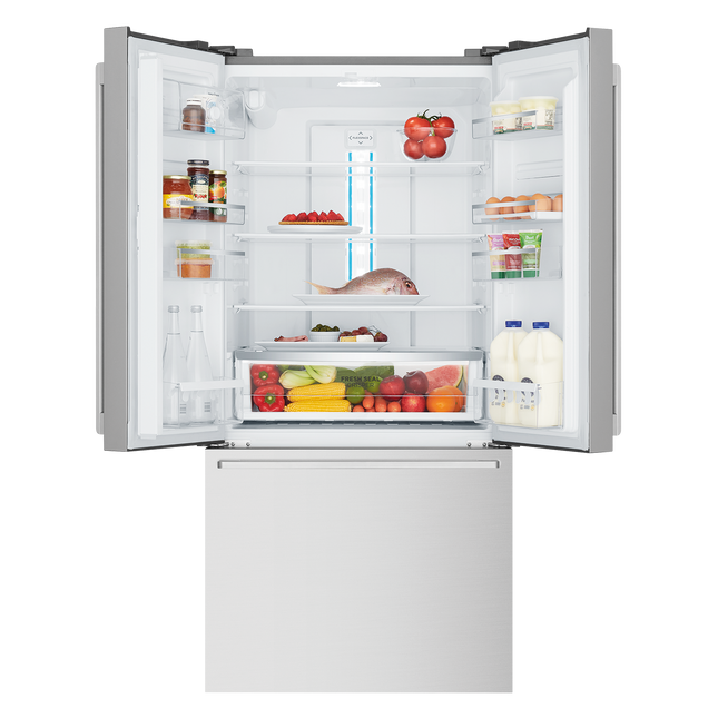 Westinghouse 524L French Door Fridge with Ice and Water Dispenser WHE5264SC (8057758449970)