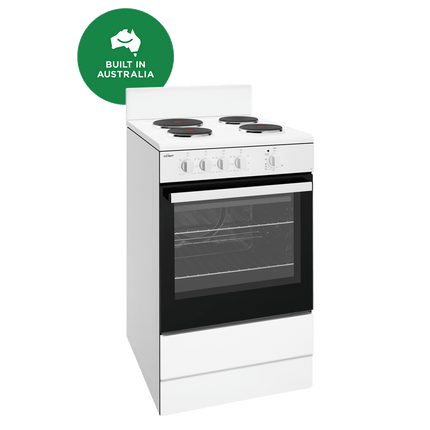 Chef 54cm Electric Upright Cooker White CFE532WB (8057668436274)