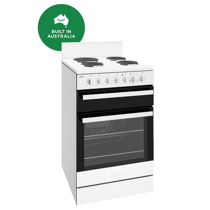 Chef 54cm Electric Upright Cooker White CFE535WB (8057668469042)