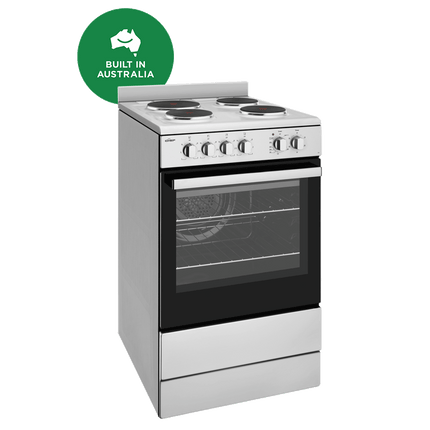 Chef 54cm Electric Upright Cooker Stainless Steel CFE536SB (8057668501810)
