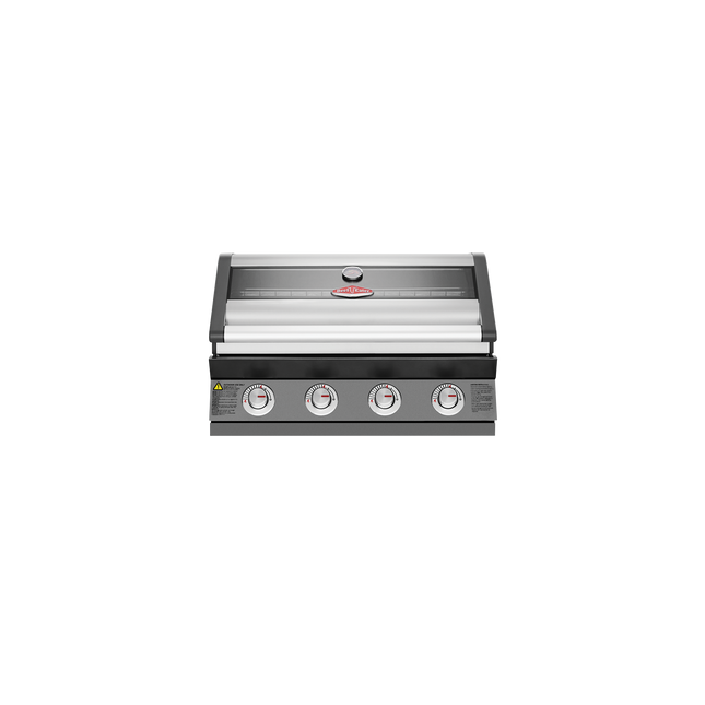 Beef Eater 1600 Series Dark 4 Burner Built In BBQ w/ Cast Iron Burners & Grills BBG1640DA (8057673810226)