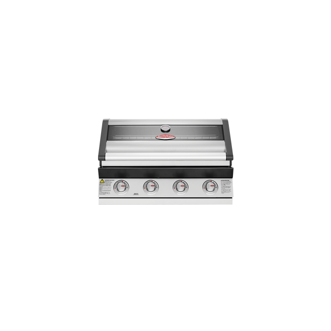 Beef Eater 1600 Series Stainless Steel 4 Burner Built In BBQ w/ Cast Iron Burners & Grills BBG1640SA (8057673875762)