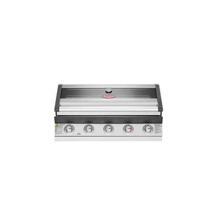 Beef Eater 1600 Series Stainless Steel 5 Burner Built In BBQ w/ Cast Iron Burners & Grills BBG1650SA (8057673842994)