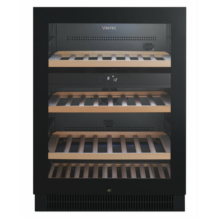 Vintec 50 Bottle Dual Zone Wine Storage Cabinet VWD050SBB (8057765200178)