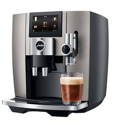 Jura J8 Automatic Coffee Machine Midnight Silver